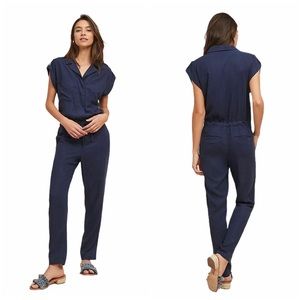 Anthropologie X Sanctuary Blue Utility Jumpsuit